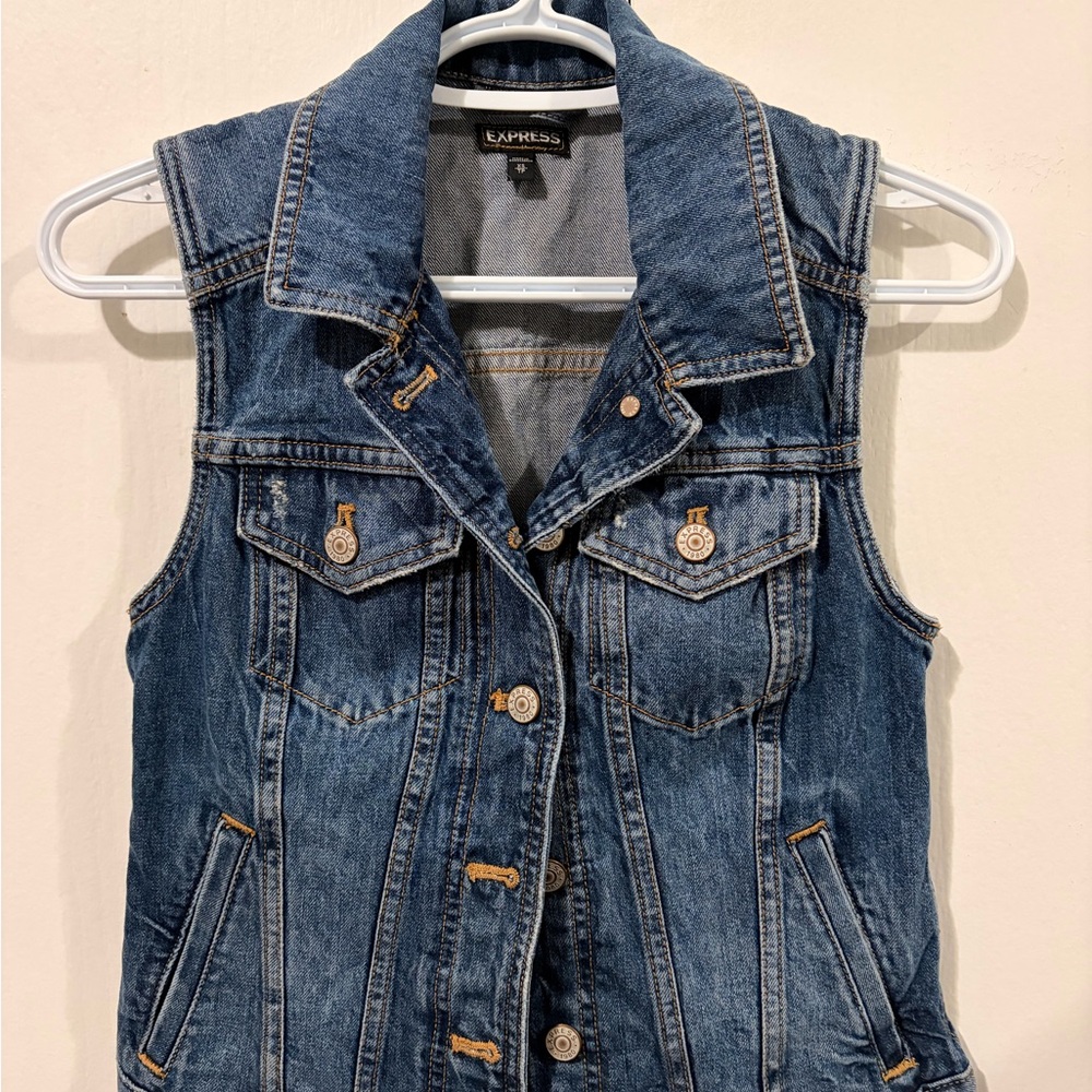 Express Blue Denim Jacket
